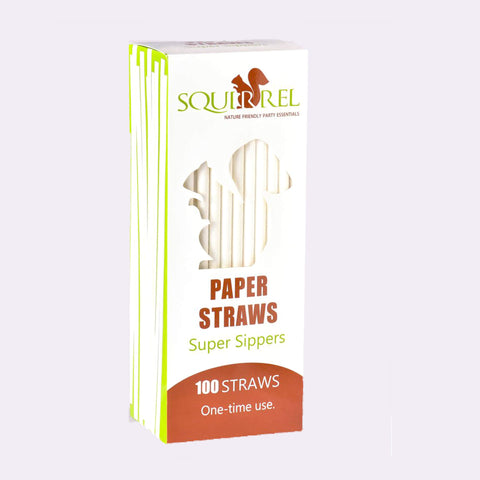 Paper Straws Family Pack Biodegradable Drinking Straw  SPS-05